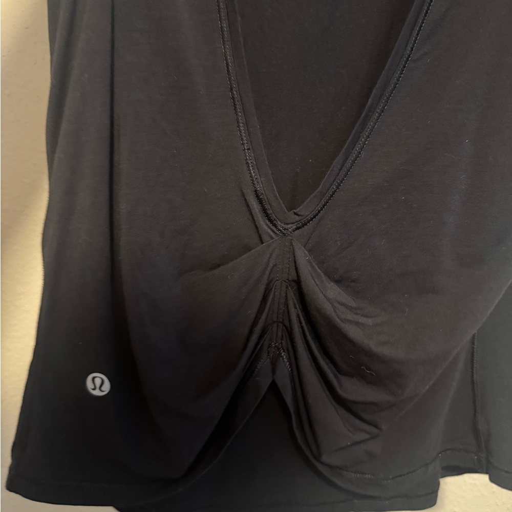 Lululemon Black Athletic Shirt